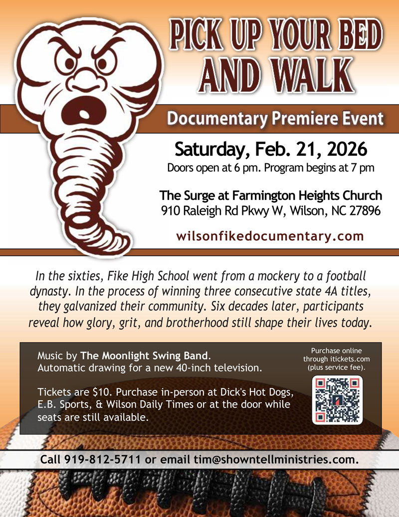 Pick Up Your Bed and Walk Premiere - February 21 2026 FLYER